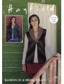 Hayfield Illusion Patterns - 7856 Cardigan and Vest Patterns photo