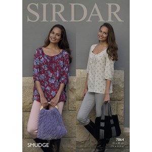 Sirdar Smudge Patterns - 7864 Bags - PDF DOWNLOAD Pattern