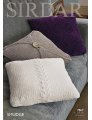 Sirdar Smudge Patterns - 7867 Pillow Covers Patterns photo