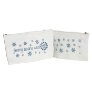 Jimmy Beans Wool Beanie Bags Accessories - Canvas Zippered Pouch - Snowflakes Accessories photo