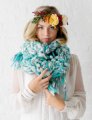 Knit Collage - Marled Chunky Cocoon Scarf - PDF DOWNLOAD Patterns photo