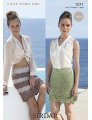 Sirdar Cotton DK Patterns - 7077 Crochet Skirt Patterns photo