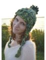 Knit Collage - Pixie Dust Earflap Hat - PDF DOWNLOAD Patterns photo