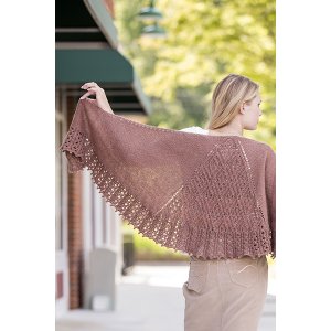 Universal Yarns Deluxe Cable Collection - Dilworth Shawl - PDF DOWNLOAD