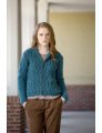 Universal Yarns Deluxe Cable Collection Patterns - Tallulah Cardigan - PDF DOWNLOAD