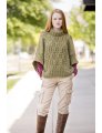 Universal Yarns Deluxe Cable Collection Patterns - Catawba River Poncho - PDF DOWNLOAD