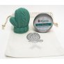 Alsatian Soaps & Bath Products Knitter's Hands Gift Bag - Knitted Mitten - Teakwood & Fern Accessories photo