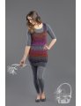 Universal Yarns Classic Shades Book 3: Color Your World Collection - Pique My Interest Tunic - PDF DOWNLOAD Patterns photo