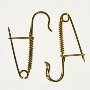 Lacis Portuguese Knitting Pin Accessories - Gold