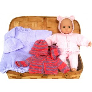 Knitting at Knoon Patterns - Baby Doll Wardrobe Pattern