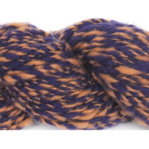 Lotus Handspun Cashmere Yarn - 31 Brass/Purple Twist