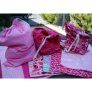 Jimmy Beans Wool Handmade Project Bag - Pink Onesies Accessories photo