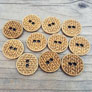 Katrinkles Bamboo Buttons - Knit - 1" photo