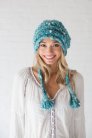 Knit Collage - Magical Daisy Hat - PDF DOWNLOAD Patterns photo