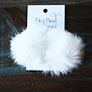 Big Bad Wool Pompoms - Rabbit - Ecru (2) 2-Pack (Discontinued) Accessories photo