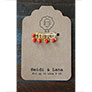 Heidi and Lana Stitch Markers - Small Gold - Tomato Accessories photo
