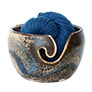 LickinFlames Yarn Bowl - Medium - Obvara Blue Accessories photo