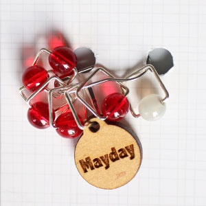 Spark Exclusive JBW Stitch Markers '18 April - Mayday