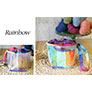Chicken Boots Clear Wristlet - Rainbow Accessories photo