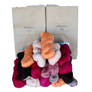 Jimmy Beans Wool Fingering Mystery Yarn Grab Bags - Oranges, Reds, Pinks Yarn photo