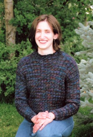 Mountain Colors Patterns - Lost Trail Cabled Pullover Pattern