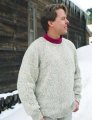 Knitting Pure and Simple Men's Sweater Patterns - 991 - Neckdown Pullover for Men Patterns photo