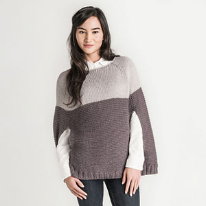 The Classic Series - Carver Capelet - PDF DOWNLOAD by Blue Sky Fibers