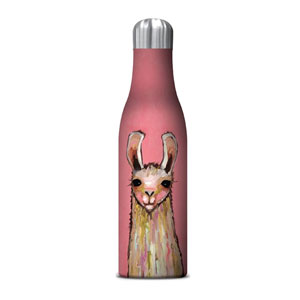 Studio Oh! Llama Accessories - Eli Halpin Collection Water Bottle - Medium (17oz) La-La-La Llamas