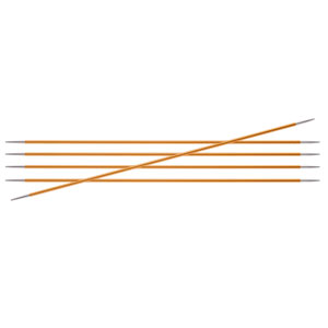Knitter's Pride Zing Double Pointed Needles - US 1 (2.25mm) - 6" Amber
