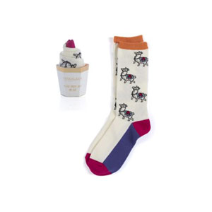 Shiraleah Chicago Llama Gifts and Decor - Llama Socks - Mid Calf