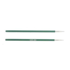 Knitter's Pride Zing Special Interchangeable Needle Tips Needles - US 2.5 (3.0mm) Jade Needles