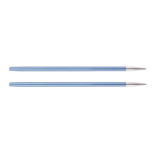 Knitter's Pride Zing Special Interchangeable Needle Tips Needles - US 6 (4.0mm) Sapphire Needles