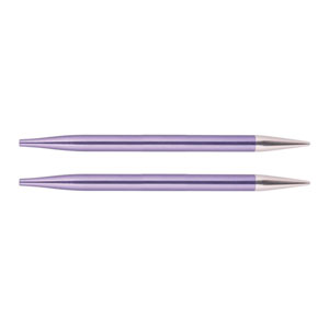 Knitter's Pride Zing Special Interchangeable Needle Tips Needles - US 10.75 (7.0mm) Amethyst Needles