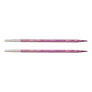 Knitter's Pride Dreamz Special Interchangeable Needle Tips (for 16 cables) - US 13 (9.0mm) Fuchsia Fan Needles photo