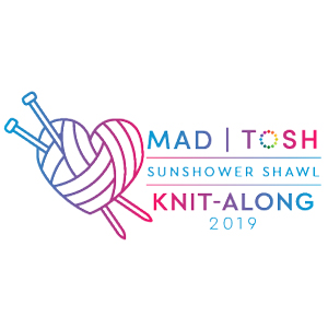 Madelinetosh 2019 Tosh Shawl KAL: Sunshower Shawl kits *Monthly* Auto-Renew Subscription - Designer's Choice