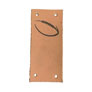 Leather Goods Company Center Fold Leather Label - Football leather tag Accessories photo