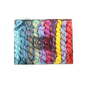 Koigu Pencil Box yarn Tropical Tickle