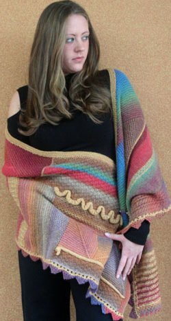 Knitting at Knoon Patterns - Wrap Me Up Pattern