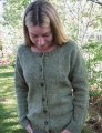 Knitting Pure and Simple Women's Cardigan Patterns - 0278 - Neckdown Scoop Neck Cardigan Patterns photo