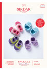 Sirdar Snuggly Baby and Children Patterns - 5249 Strap Shoes Patterns photo