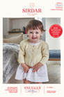 Sirdar Snuggly Baby and Children Patterns - 5261 Cardigan and Booties Patterns photo