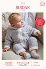 Sirdar Snuggly Baby and Children Patterns - 5259 Hooded Onesie and Booties Patterns photo