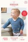 Sirdar Snuggly Baby and Children Patterns - 5268 Car Jumper Patterns photo