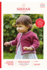 Sirdar Snuggly Baby and Children Patterns - 5248 Two Stripe Round Neck Button Cardigan Patterns photo