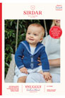 Sirdar Snuggly Baby and Children Patterns - 5247 Two Stripe V-Neck Button Cardigan Patterns photo