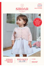 Sirdar Snuggly Baby and Children Patterns - 5257 Lace Collar Cardigan and Doll Cardigan Patterns photo