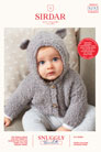 Sirdar Snuggly Baby and Children Patterns - 5253 Bear Ears Cardigan Patterns photo