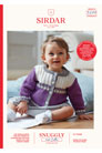 Sirdar Snuggly Baby and Children Patterns - 5277 Color Block Cardigan Patterns photo