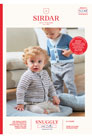 Sirdar Snuggly Baby and Children Patterns - 5278 V-Neck and Round Neck Cardigan Patterns photo