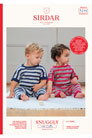 Sirdar Snuggly Baby and Children Patterns - 5276 Striped Onesie Patterns photo